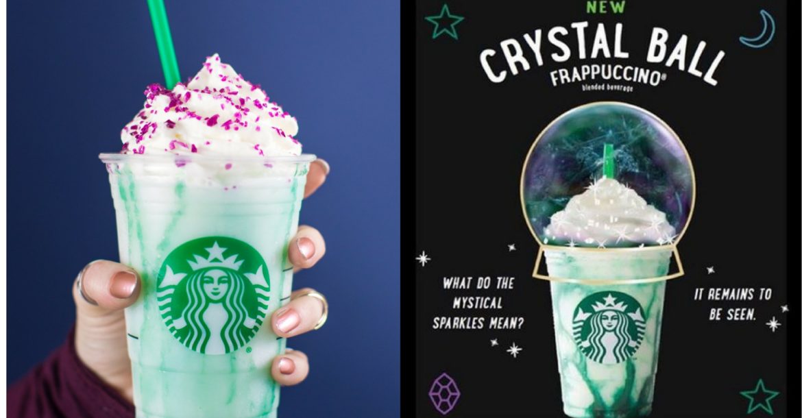 Starbucks debuts 'Crystal Ball' Frappuccino My Paris Texas