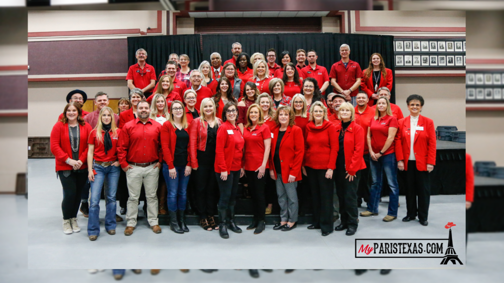 The Rock Behind the Lamar County Chamber of Commerce Grows MyParisTexas