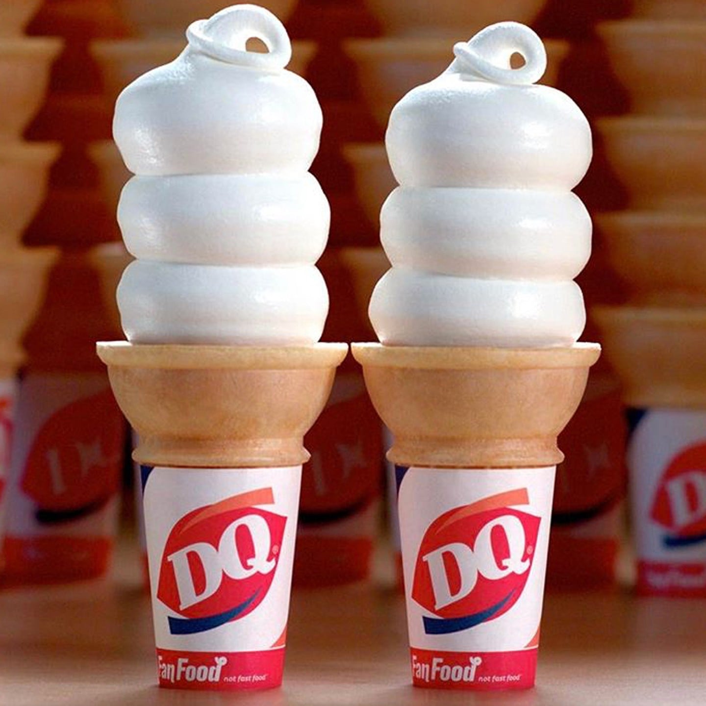 Dairy Queen is giving away free cones to celebrate the first day of