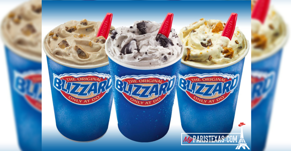Dairy Queen offering buy one, get one 99cent Blizzard deal through St. Patrick's Day My Paris