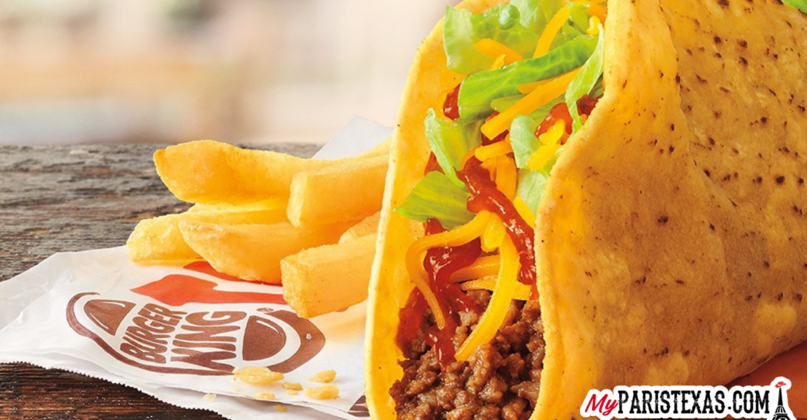Burger King adds 1 Crispy Tacos for limited time only My Paris Texas