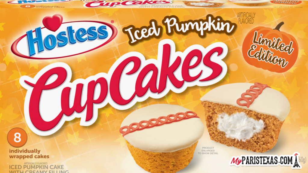 HELLO FALL Hostess announces limitededition 'Iced Pumpkin Cupcakes