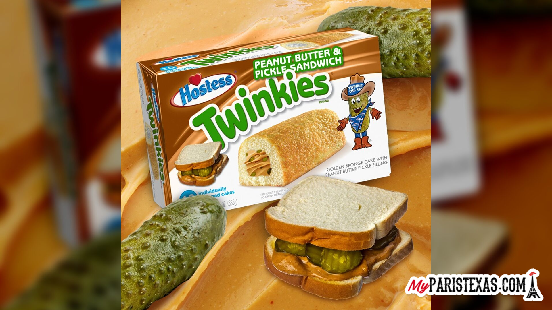 Peanut Butter and Pickle flavored Twinkies...are you serious ? 