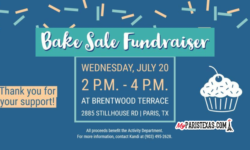 Bake Sale Fundraiser Set To Benefit Brentwood Terraces Activity