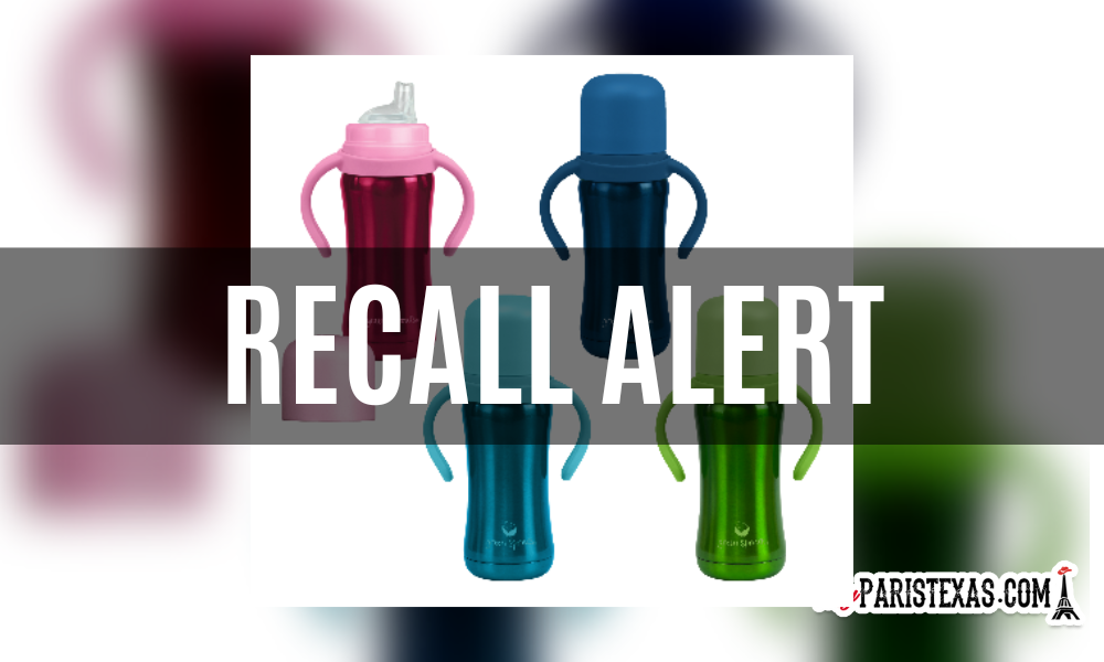 Stainless steel toddler cups, bottles recalled for lead poisoning