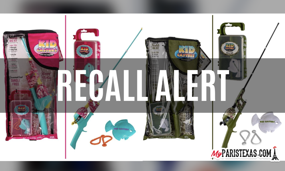 Children's Fishing Rods – No Tangle Combos recalled due to