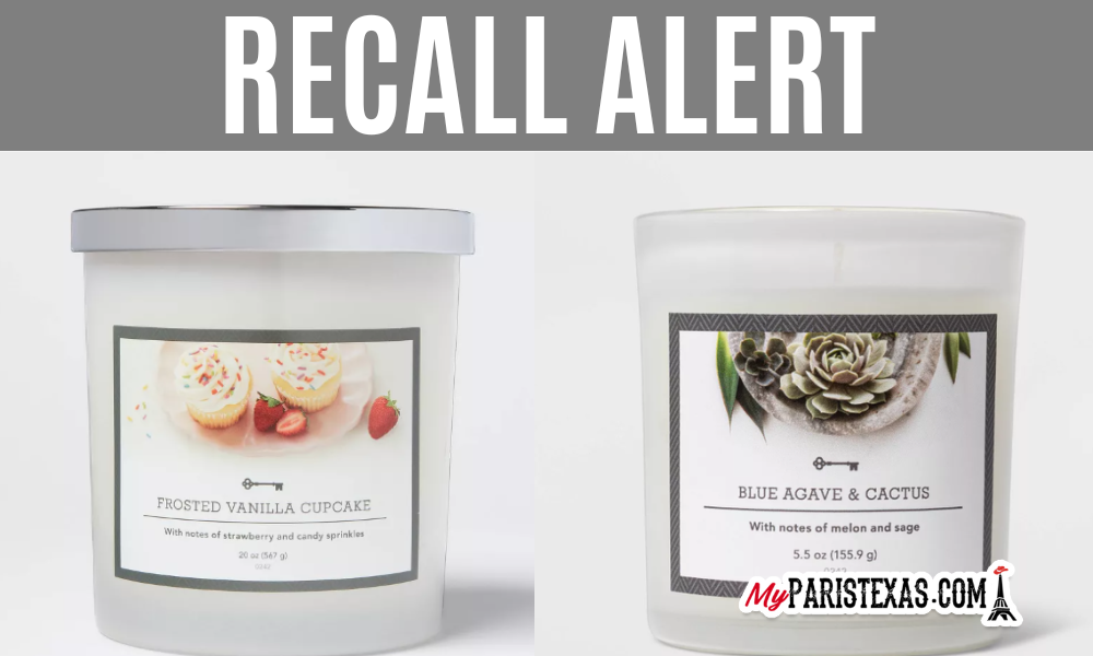 Target recalls 2.2 million additional candles due to laceration